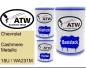 Preview: Chevrolet, Cashmere Metallic, 15U / WA231M: 500ml Lackdose + 500ml Klarlack + 250ml Härter - Set, von ATW Autoteile West.